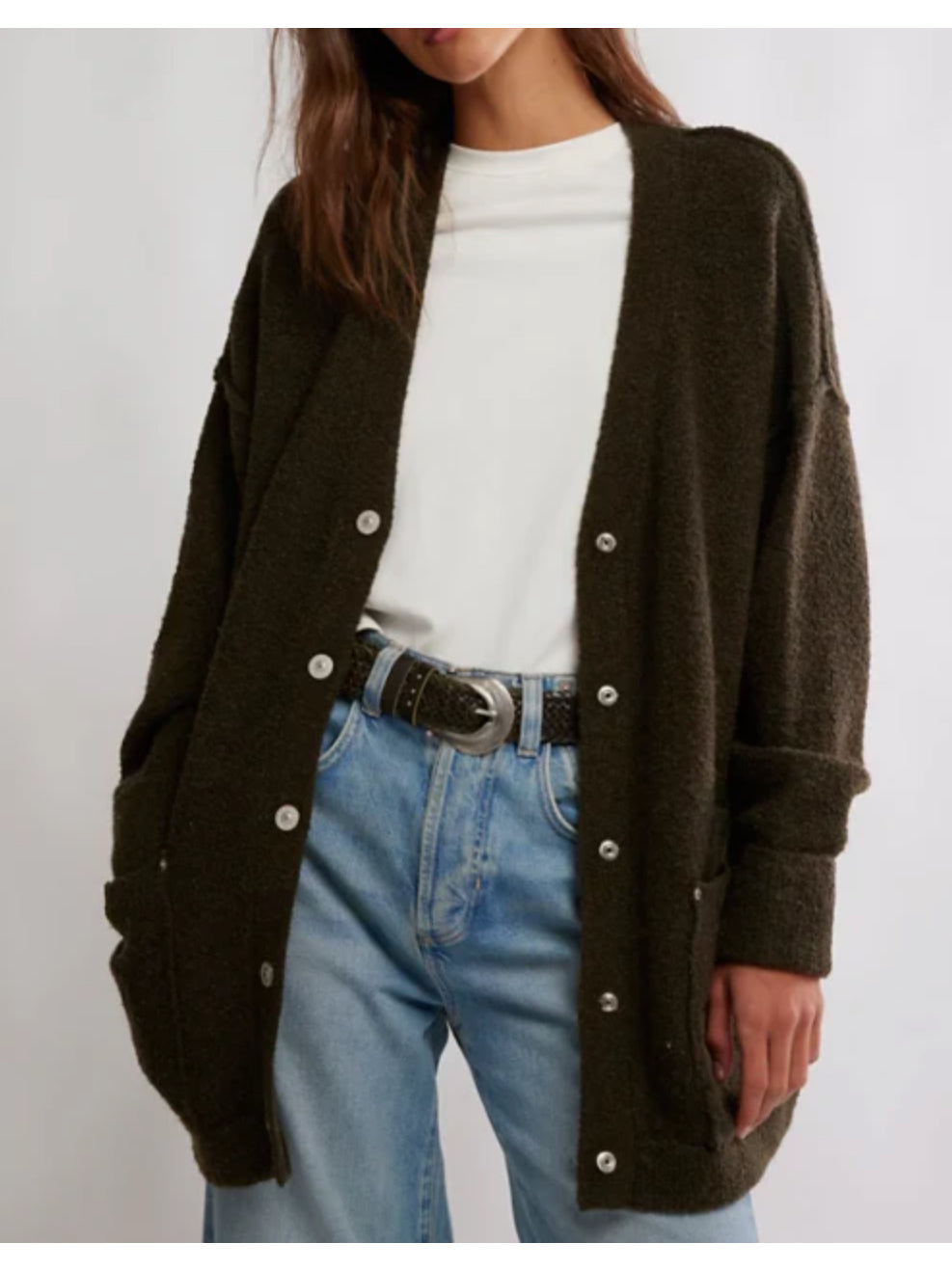 Veste Moto Free People We The Free Rebel - Noir Taille S | Style Biker Coton