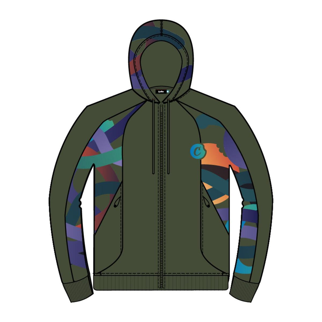 Sweat à capuche zippé Cookies Fahrenheit