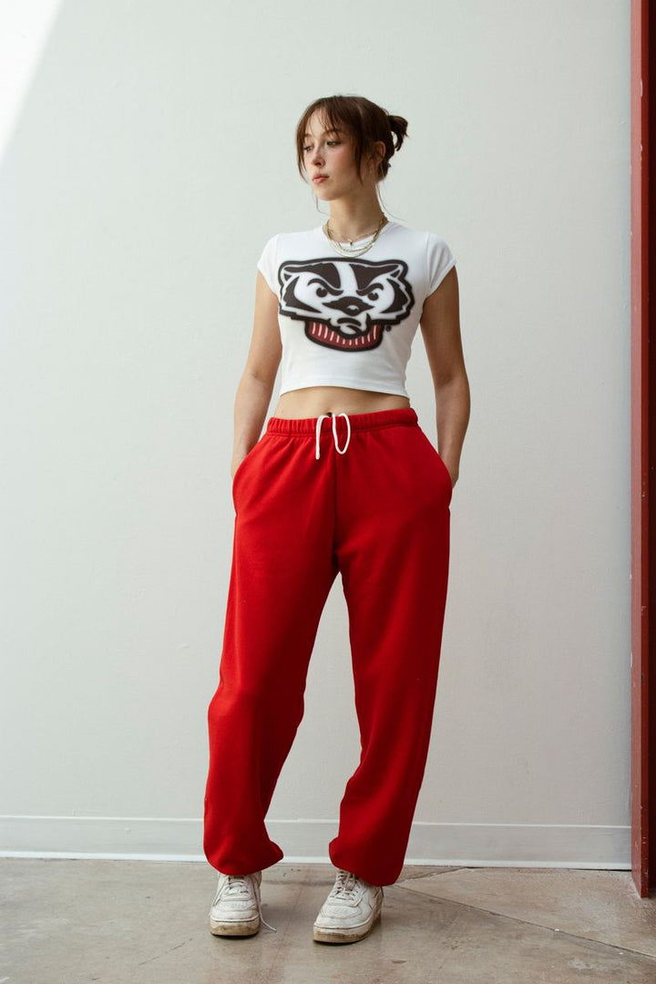 Wisconsin Design Team Badger Airbrush Bucky Baby Tee