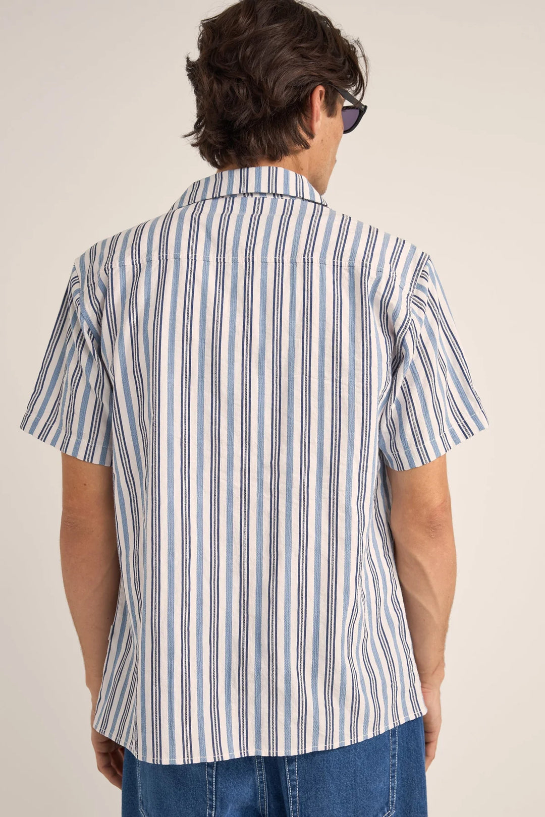 Rhythm Vacation Stripe Short Sleeve Shirt
