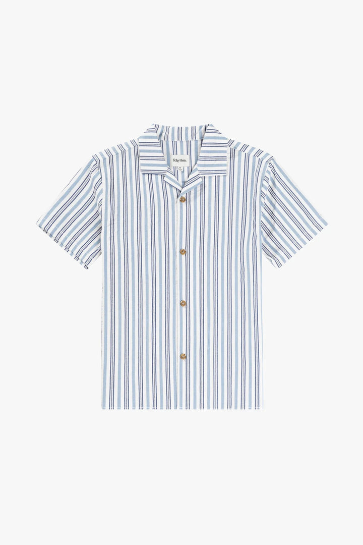 Rhythm Vacation Stripe Short Sleeve Shirt