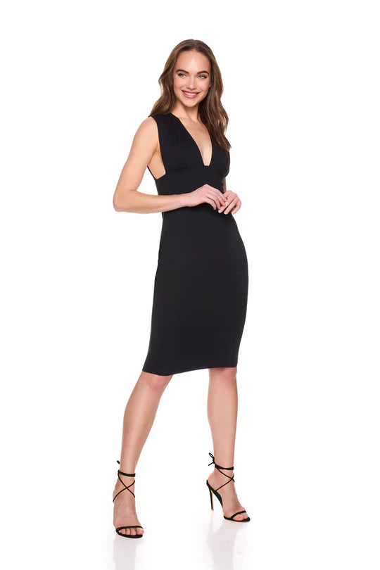Susana Monaco Low Wide Front Strap Tank Dress