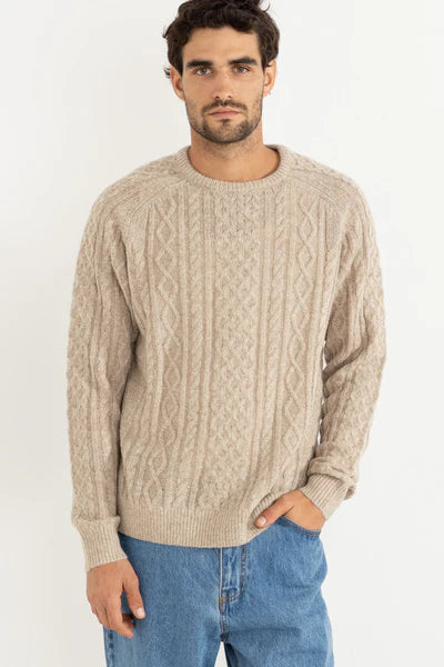 Rhythm Mohair Fishermans Knit Sweater