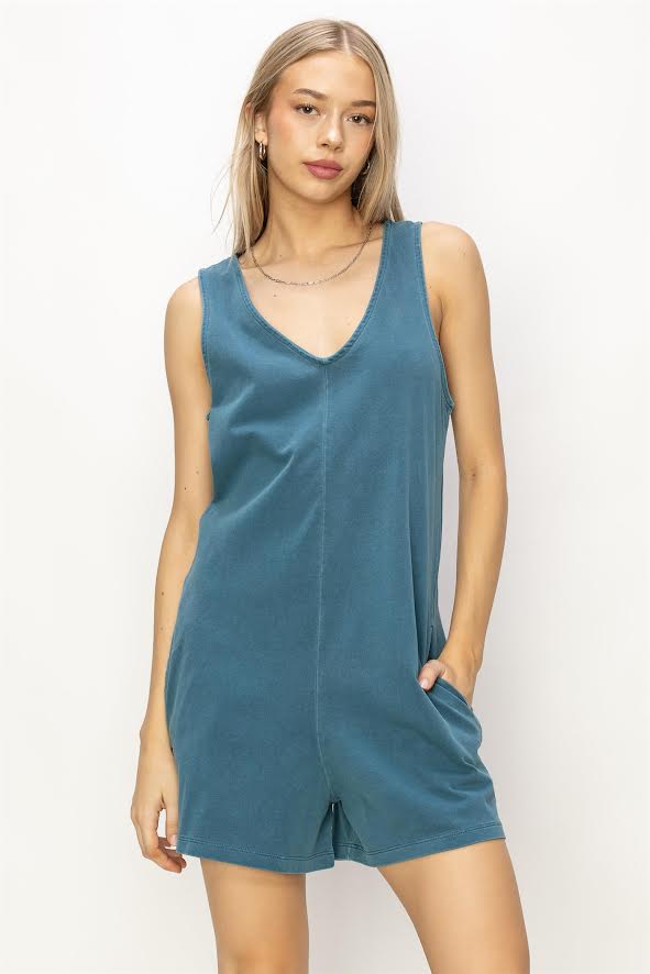 Hyfve Cotton Knit Romper