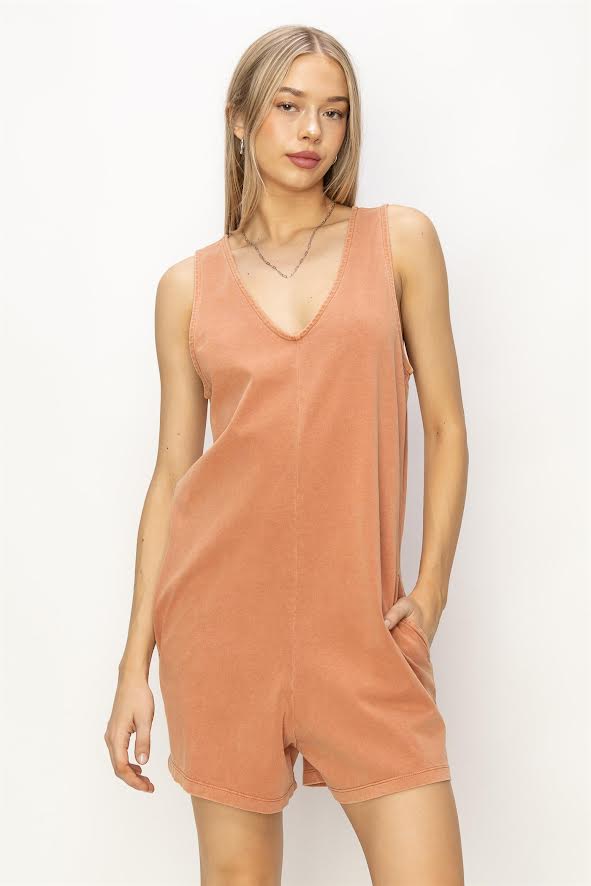 Hyfve Cotton Knit Romper