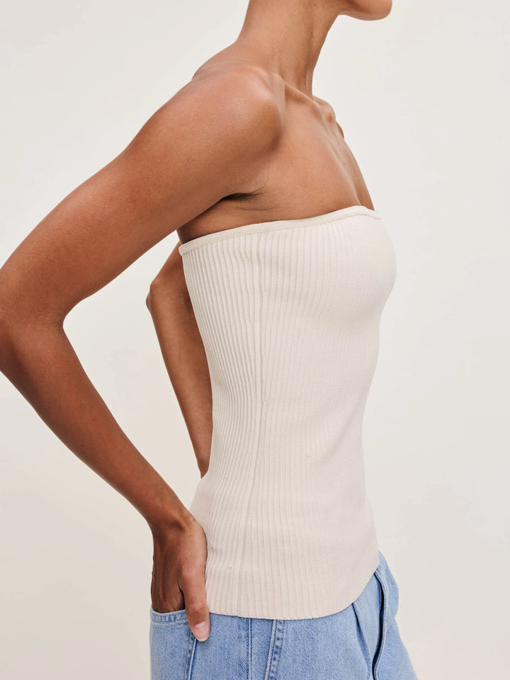 DL1961 Ribbed Tube Top