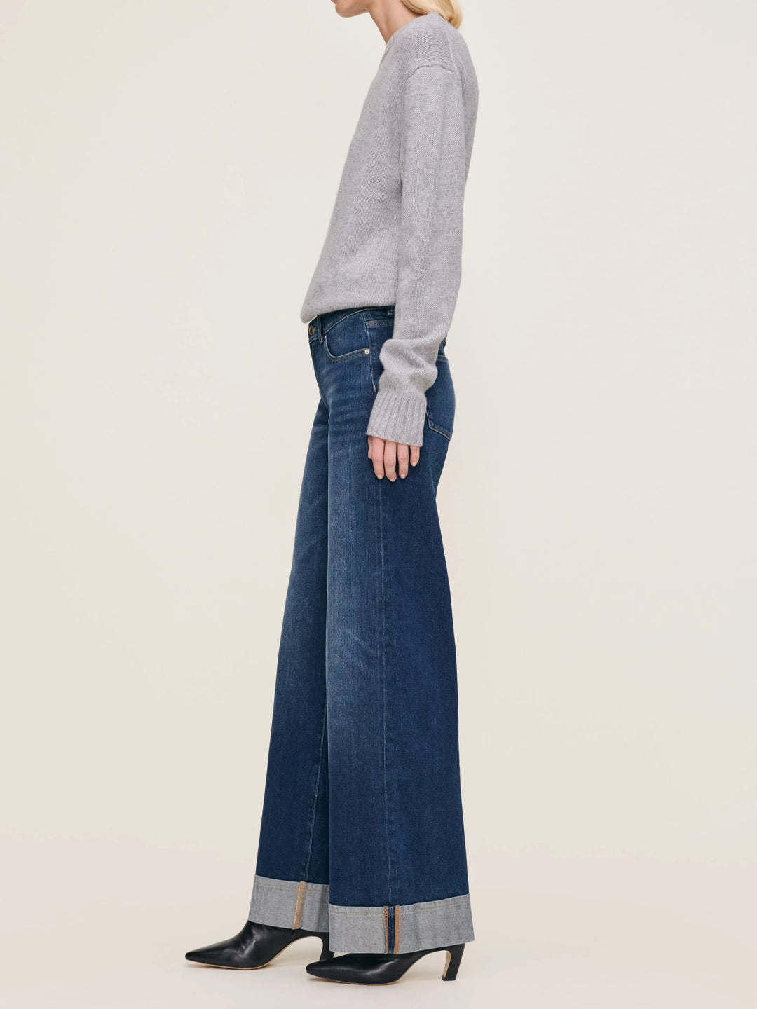 DL1961 Hepburn Wide Leg Vintage Jean