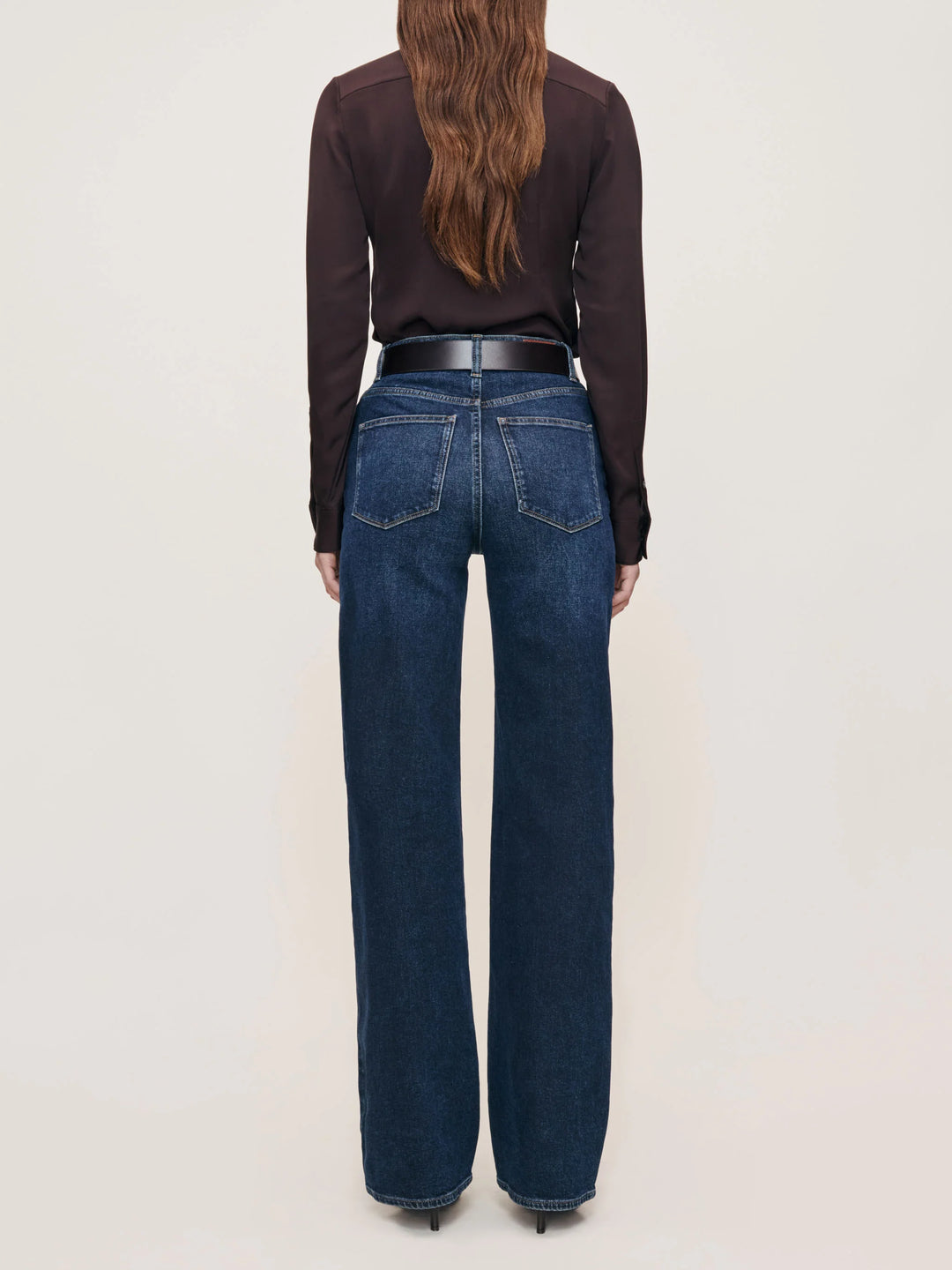DL1961 Karmine Refined Wide Leg Straight Vintage Jean