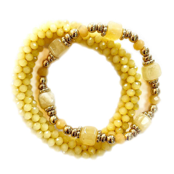 Joia 2 Layered Stretch Bracelet Set