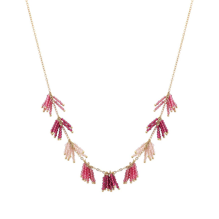 Joia Beaded Tassel Necklace