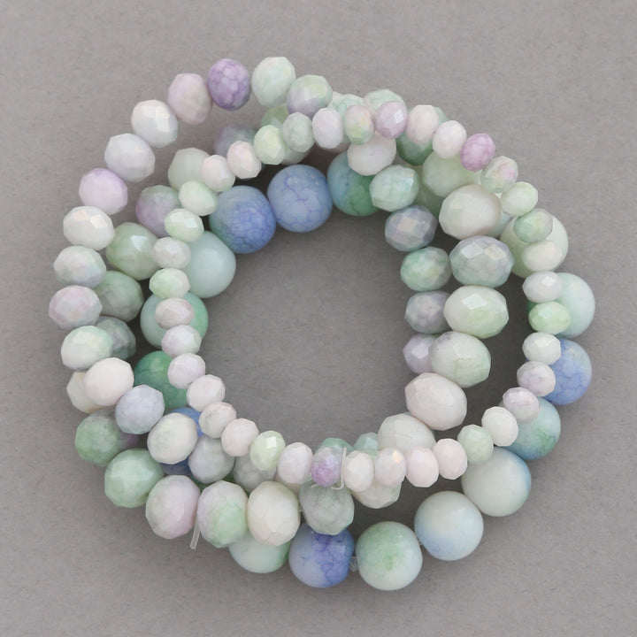 Joia Multi Stone Stretch Bracelet Set