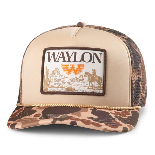 American Needle Mallard Foamy Waylon Jennings Hats