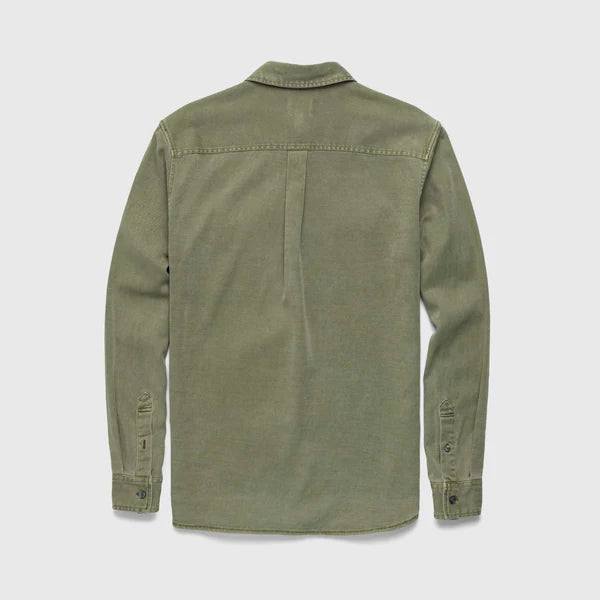 Surfside Jeb Long Sleeve 2 Pocket Garment Dye Tencel Shirt