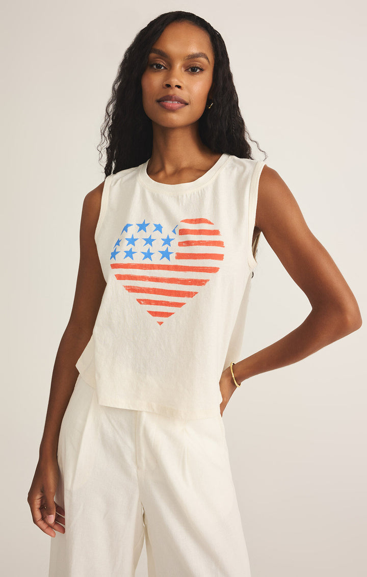 Z Supply Stars & Stripes La Mer Tank