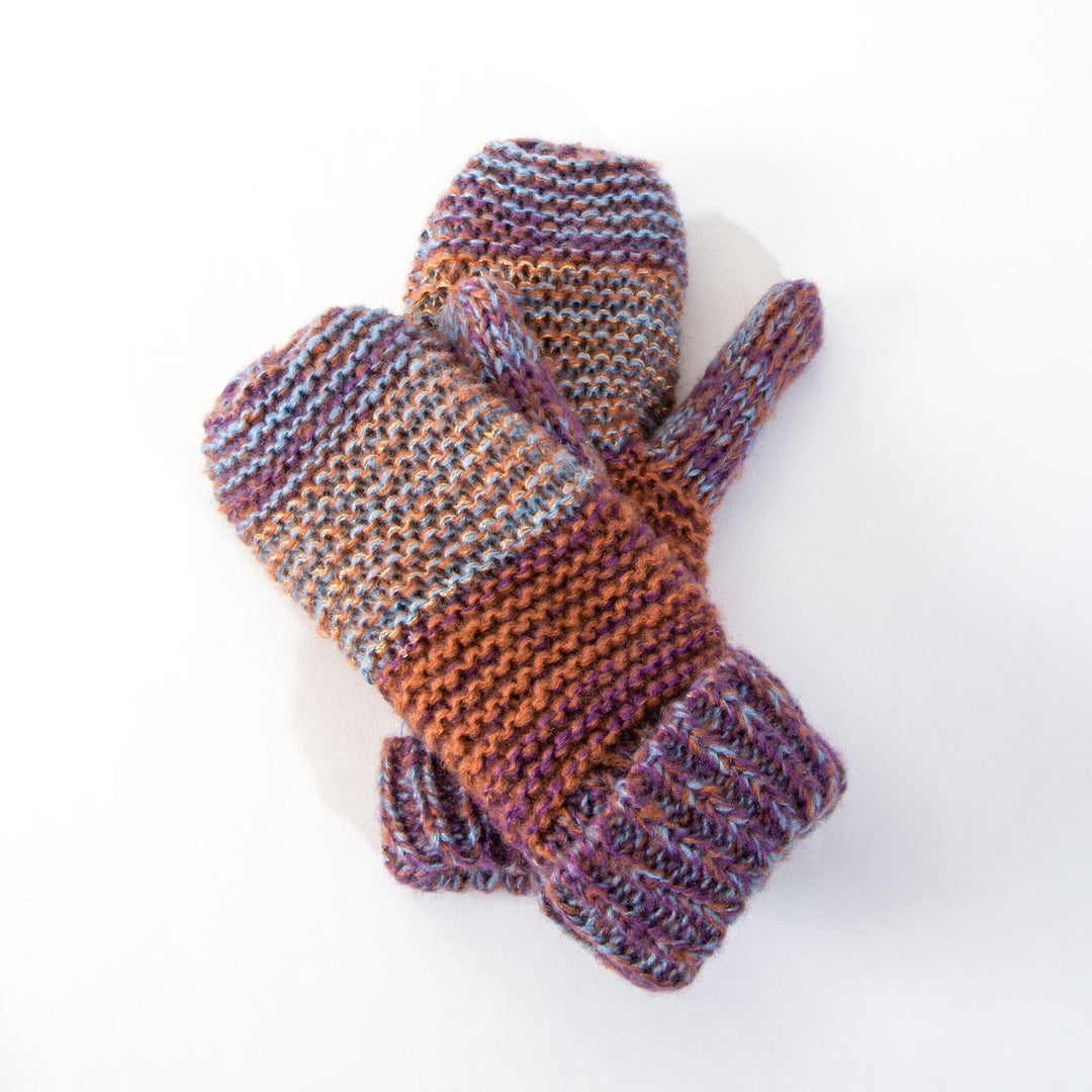 Howard's Jewelry Tatum Striped Mittens