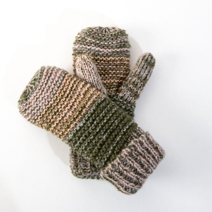 Howard's Jewelry Tatum Striped Mittens