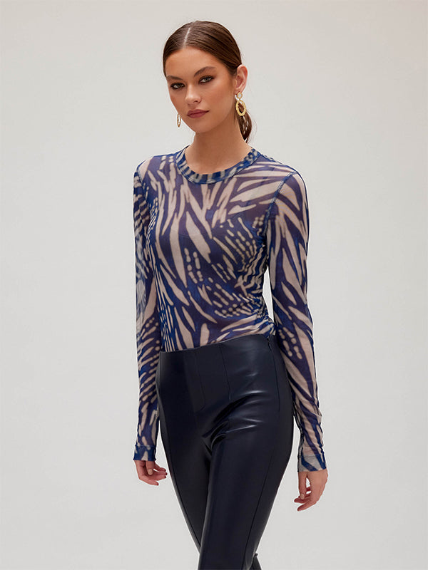 Fifteen Twenty – Langärmliges Oberteil mit Rundhalsausschnitt