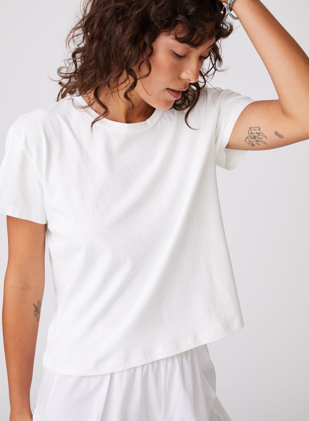 Stateside Cloud Jersey SS Crew