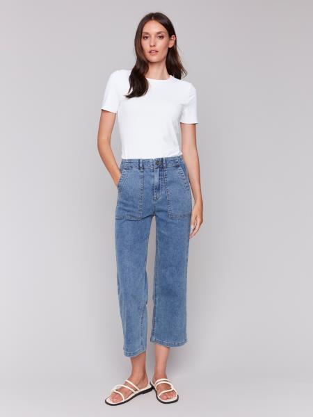 Charlie B Pork Chop Pocket Pant