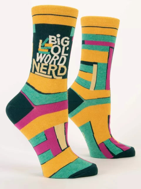 Blue Q Big Ol' Word Sock