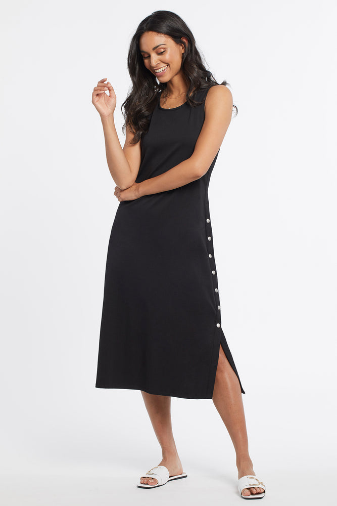 Tribal Side Snap Dress – Dales Clothing for Men and Women