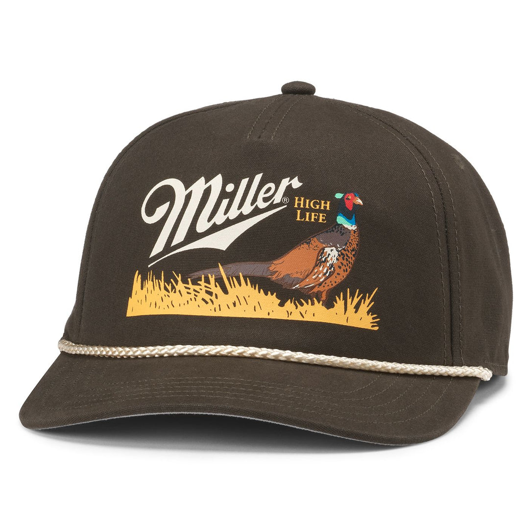 American Needle Canvas Cappy Miller High Life Hut