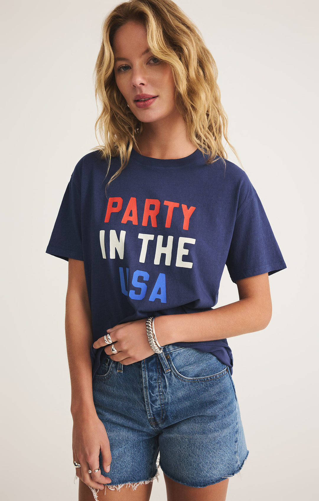 Z Supply Party Boyfriend Tee