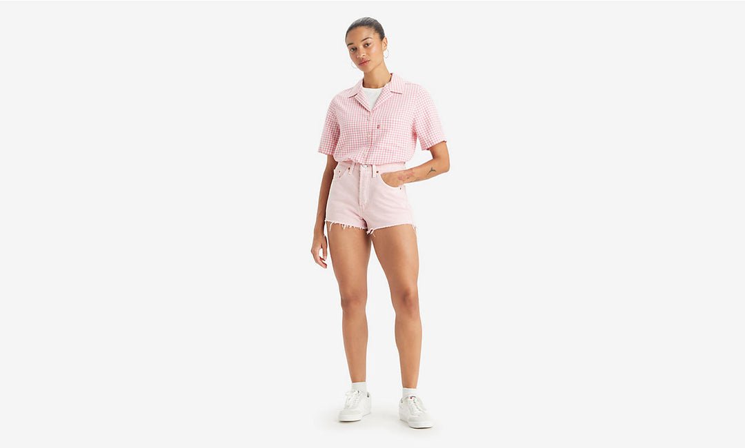Levis 501® Original Short Dusty Chalk Pink Sho