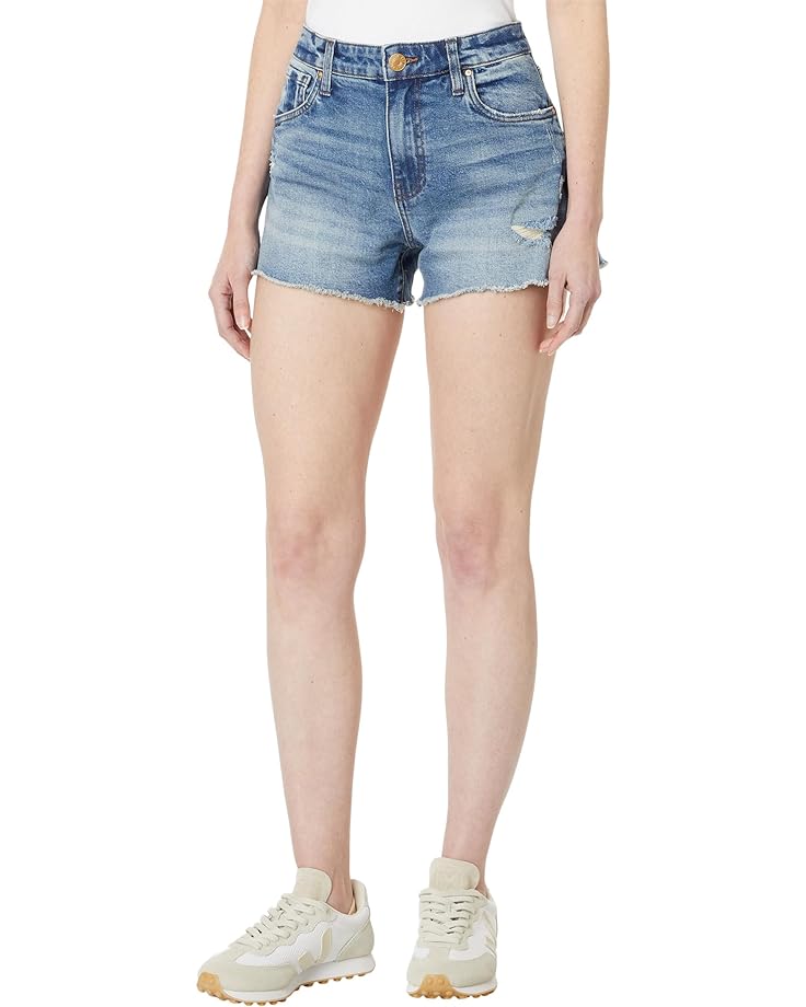 Kut Jane High Rise Basic Short With Fray Hem