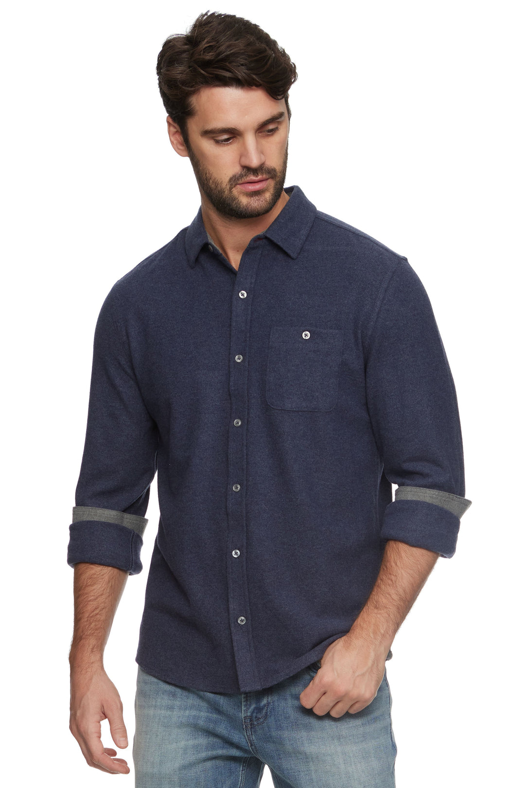 Flag & Anthem Channing LS Hero Strickflanell