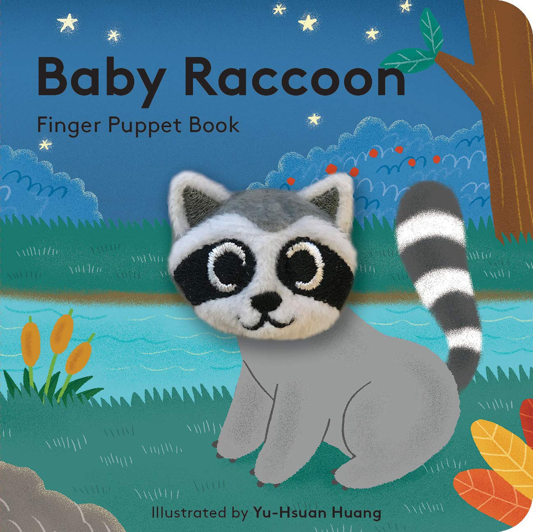 Chronicle Books Baby RaccoonFinger Puppet Book