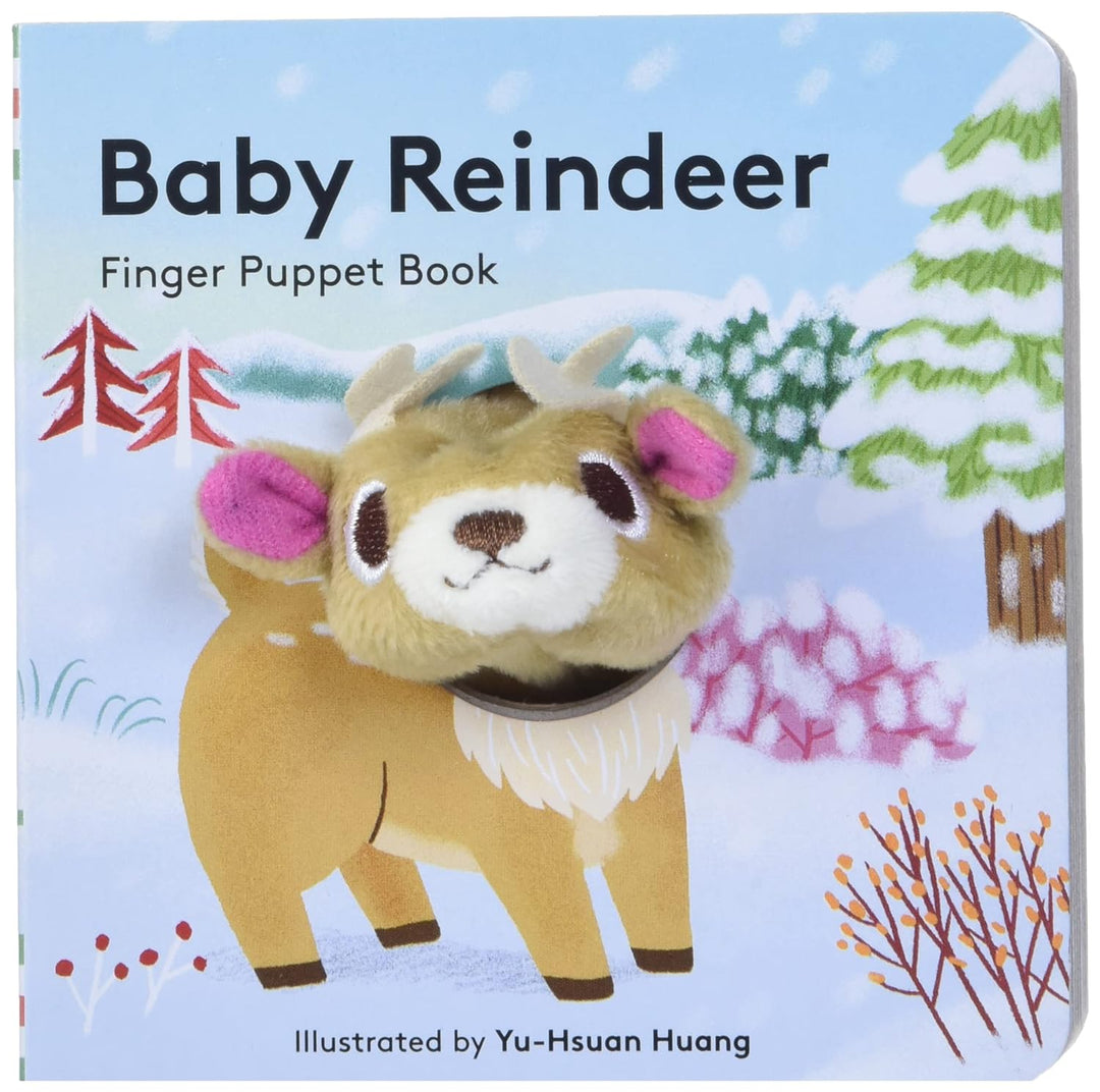 Chronicle Books Baby Reindeer Finger Puppet Book