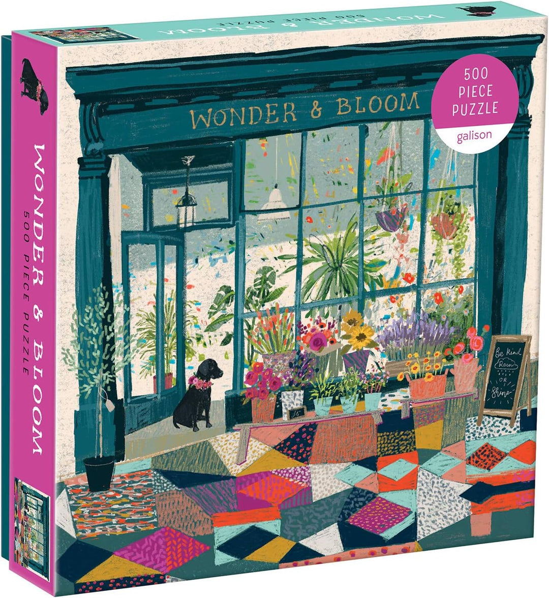 Chronicle Books Galison Wonder & Bloom 500 Piece Puzzle