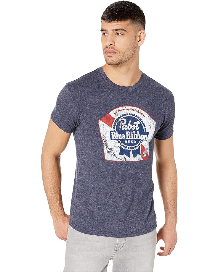 T-shirt à ruban bleu Pabst de marque rétro