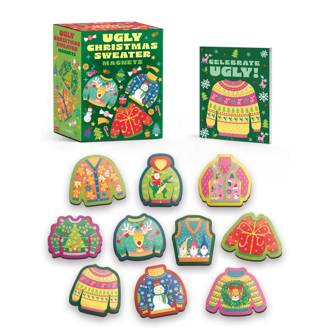 Running Press Minis Ugly Christmas Sweater Magnets