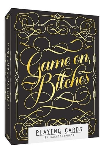 Chronicle Books Game On Bitches Playing Cards