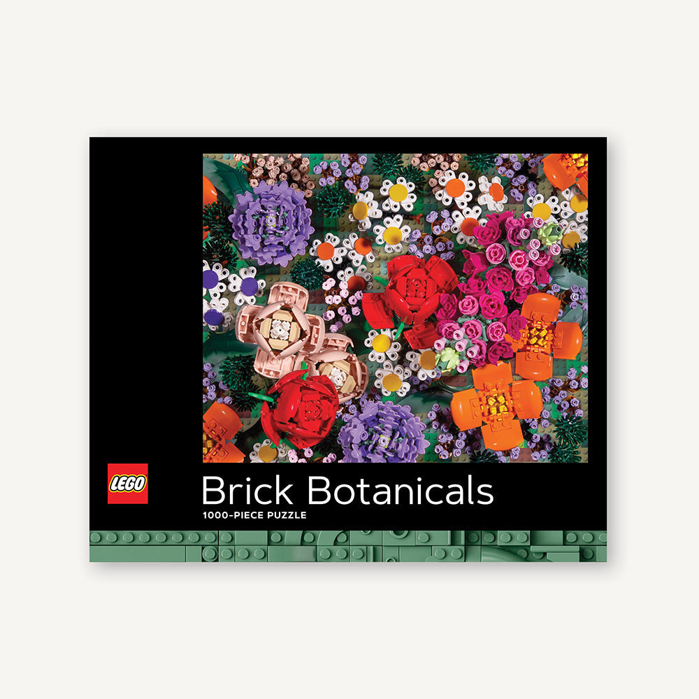Chronicle Books Lego Puzzle 1000 Brick Botanicals