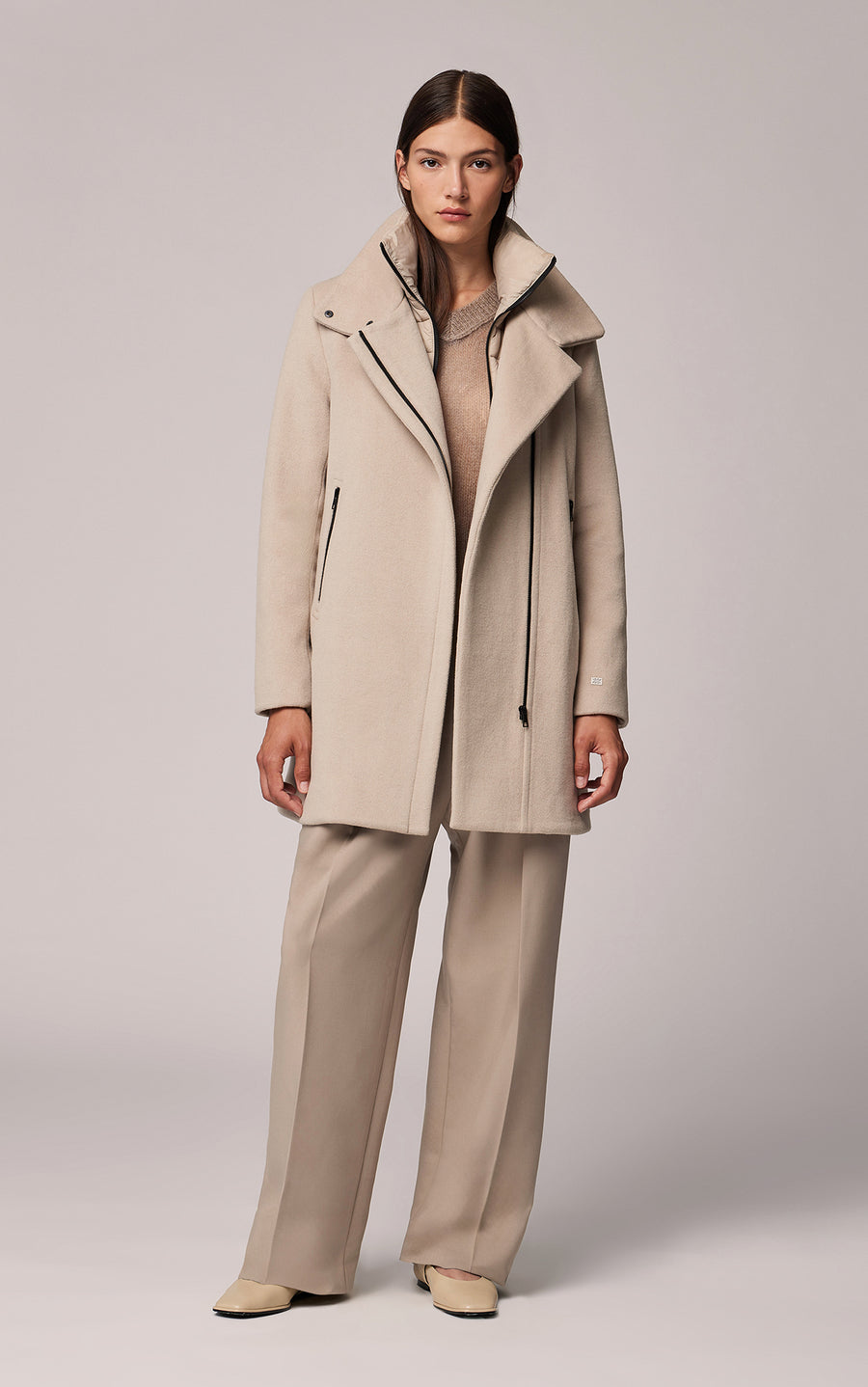 Soia & Kyo Manteau en laine Abbi
