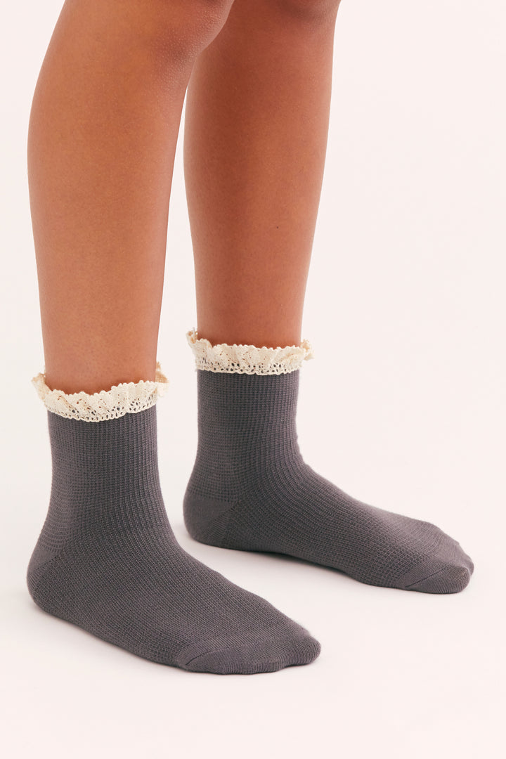 Free People Beloved Waffle Knit Socks