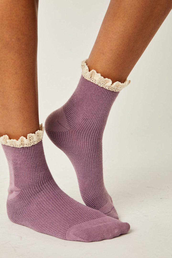 Free People Beloved Waffle Knit Socks
