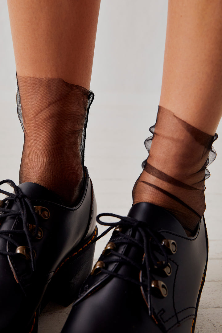 Free People The Moment Sheer Socks