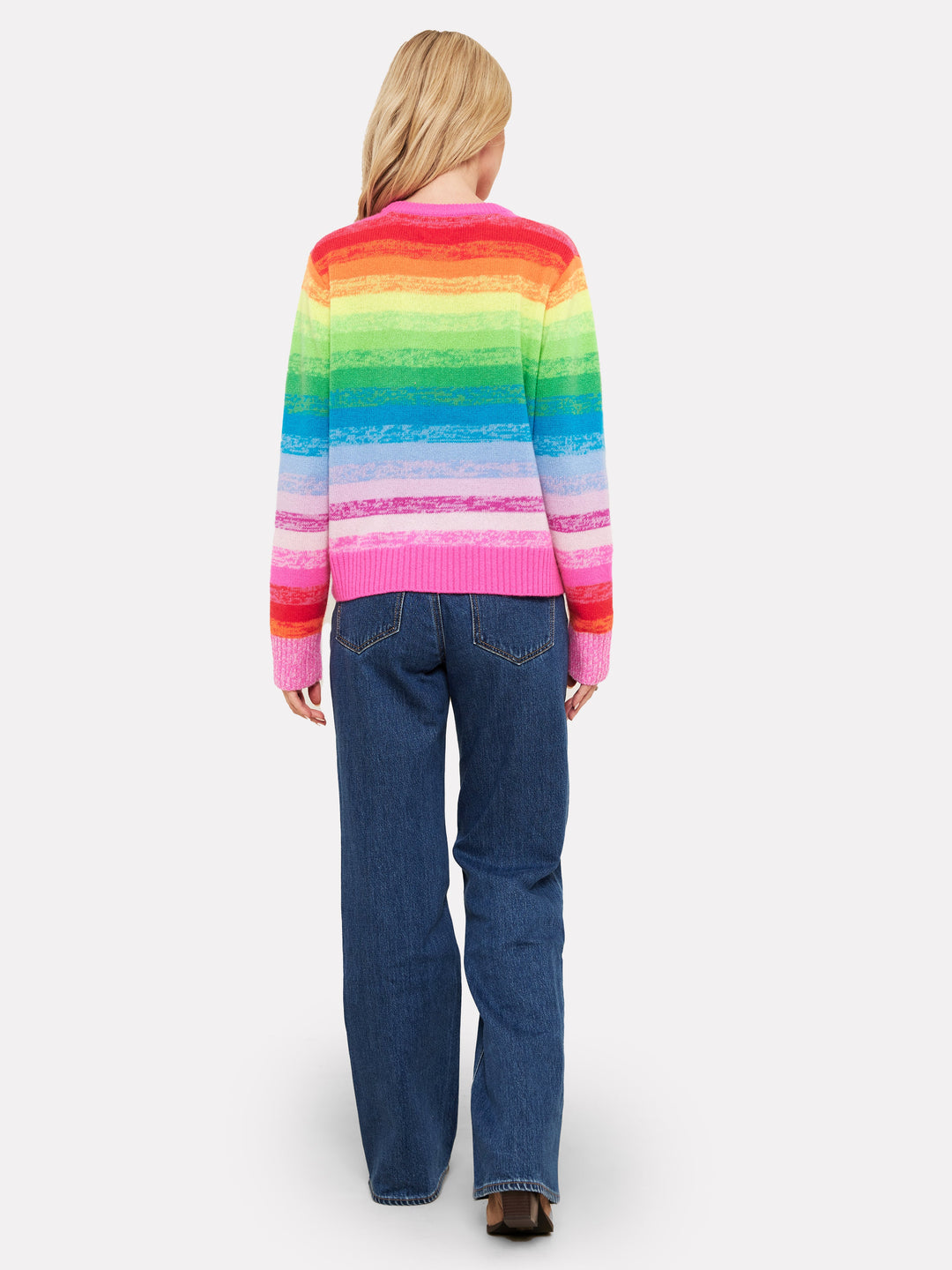 Brodie Maisie Stripe Crew Sweater