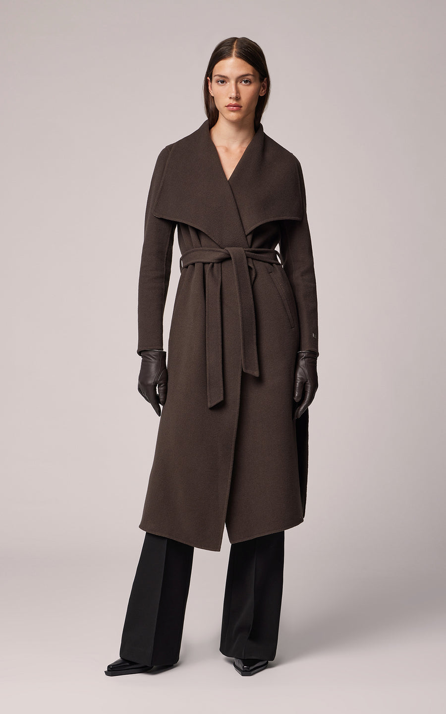Soia & Kyo Britta Manteau en laine légère