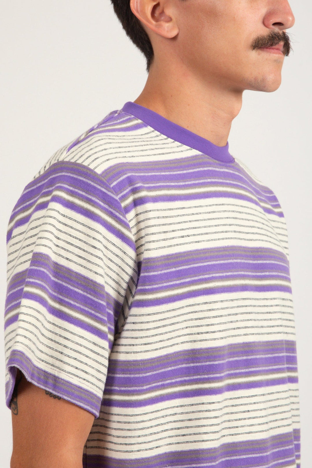 Rhythm Vintage Stripe Ss T-Shirt