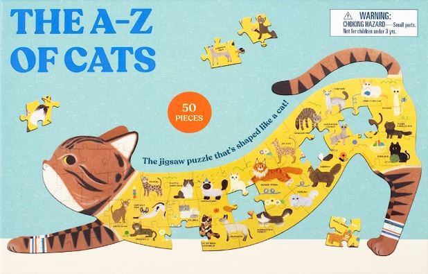 Chronicle Books Laurence King The A to Z of Cats Puzzle
