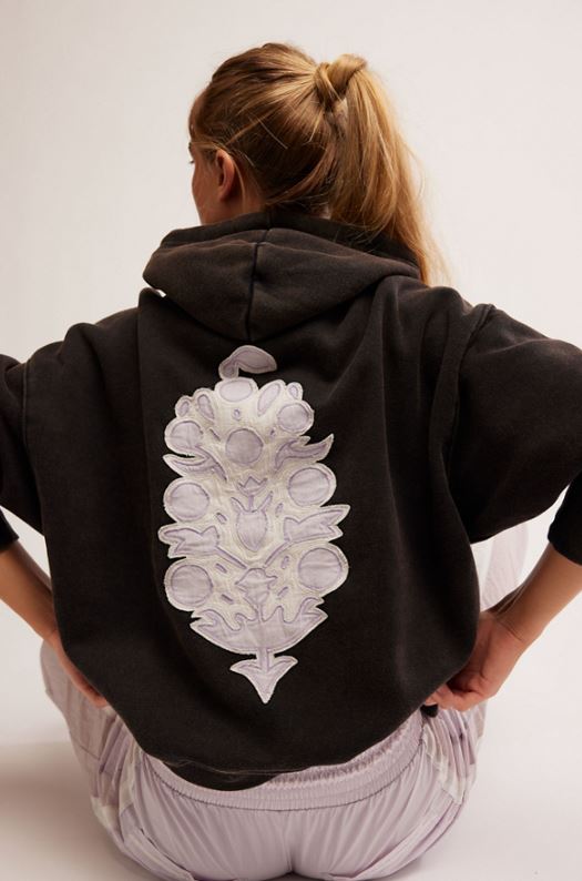 Free People Movement Sprint To The Finish Logo Hoodie