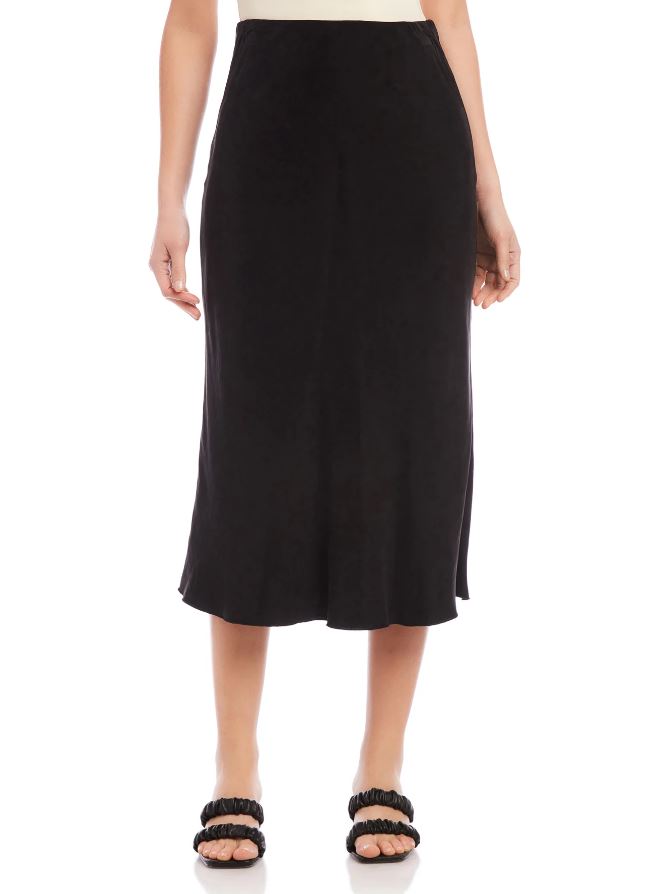 Fifteen Twenty Schräg geschnittener Midirock