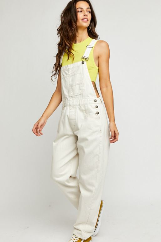 Free People - Salopette en jean Ziggy