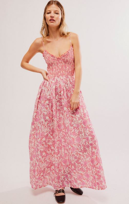 Free People Sweet Nothings Midi Dress