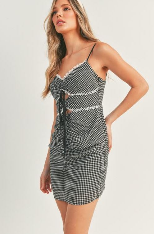 mini plisse dress Patbo SILK PLISSE ESSENCE FLUTTER MINI DRESS